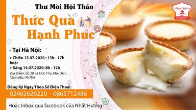 Thư mời hội thảo "Thức Quà Hạnh Phúc"