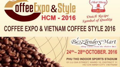 Thư mời tham dự hội chợ Coffee Expo & Viet Coffee Style 2016