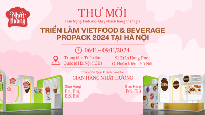 Triễn lãm Vietfood & Beverage - Propack 2024