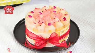 Tiramisu Vải Hồng