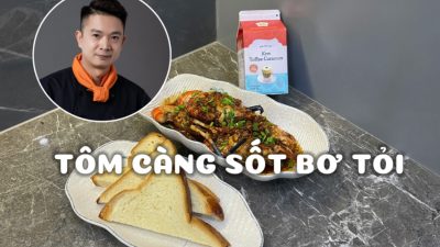Tôm Càng Sốt Bơ Tỏi