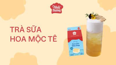 Trà Sữa Hoa Mộc Tê